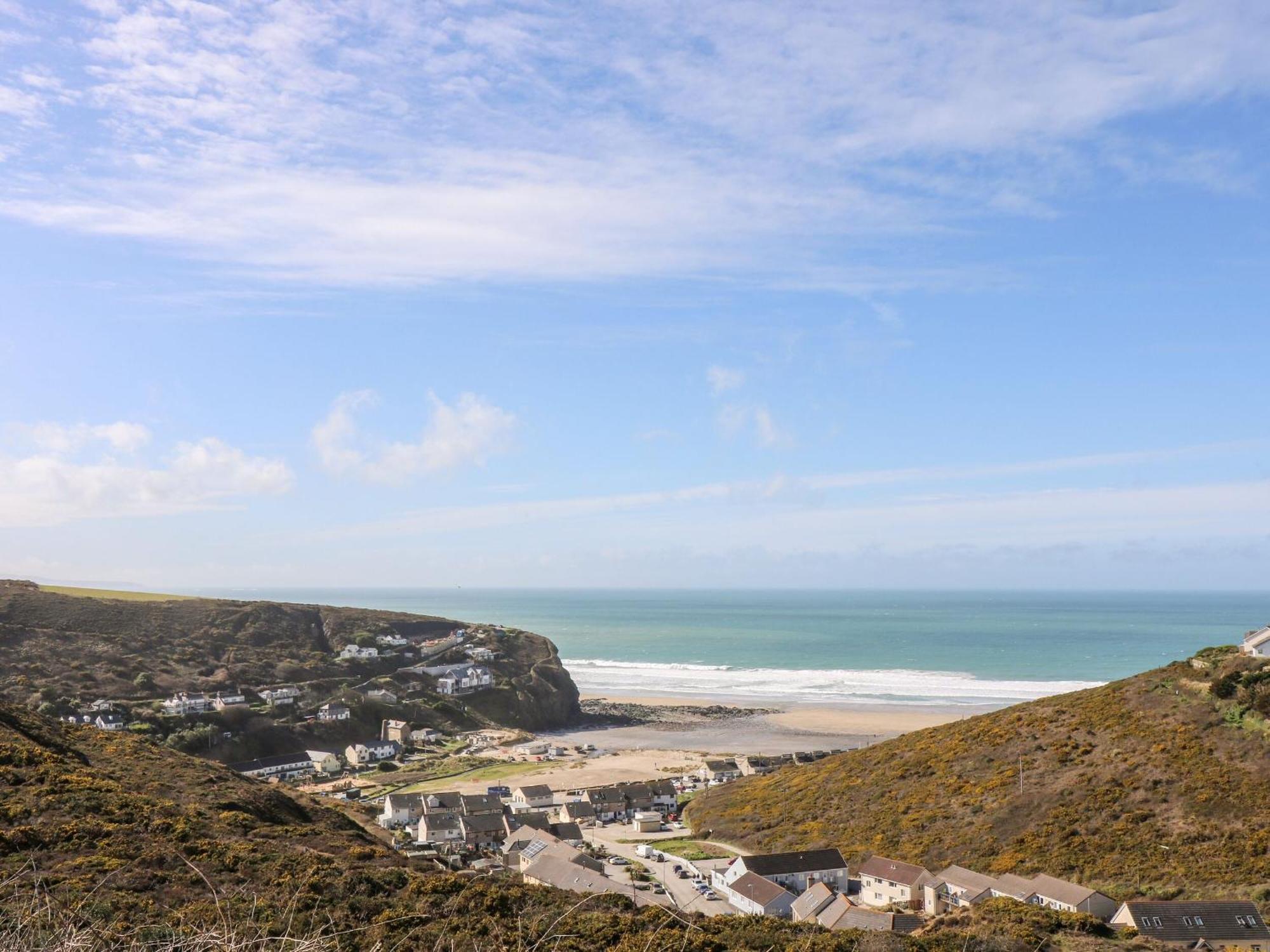 Villa Ocean Blue Porthtowan Exterior foto